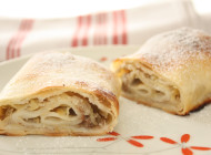 Squash strudel with semolina