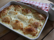 Štrukli au gratin